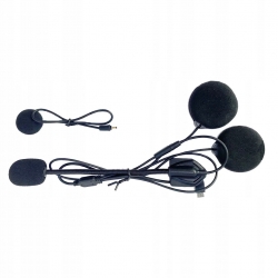 MaxTo Zestaw Słuchawkowy PODWÓJNY PAŁĄK I KABEL